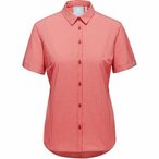 Mammut Women's Aada Shirt Kurzarmhemd, S, terracotta-salmon