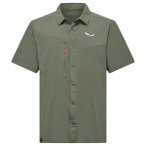Salewa - Puez S/S Shirt - Hemd Gr 46 oliv