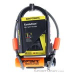 Kryptonite Evolution Mini-7 mit 4' Flexkabel Fahrradschloss-Orange-One Size