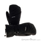 Level Ultralite W Damen Skihandschuhe-Schwarz-8,5