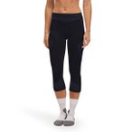 FALKE Damen Unterhosen lang Da W 3/4 Tights, Größe XL in Schwarz