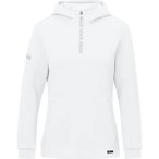 JAKO Damen Kapuzensweat Zip Hoodie Pro Casual, Größe 42 in Weiß