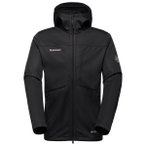 Mammut - Ultimate VIII Softshell Hooded Jacket - Softshelljacke Gr L schwarz