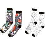 Bavarian Caps Biene Maja 2er Pack   Freizeitsocken mehrfarbig Größe 41  Lifest