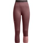 Ortovox 185 Rock'N'Wool 3/4 Hose Damen  3/4 Unterhose rot Größe L   Hautfreund