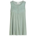 O'Neill - Women's Essentials Tokeena Tanktop - Top Gr XS türkis/grau