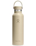 Hydro flask - Isolierflasche 621 ml - 21 Oz Standard Flex Cap Oat  - Beige