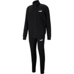 PUMA Herren Sportanzug Clean Sweat Suit TR, Größe M in Schwarz