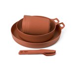 Sea to Summit Horizon Geschirr 6er Set  Campinggeschirr braun Größe One Size C