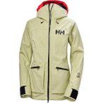 HELLY HANSEN Damen Schlupfjacke W POWDERQUEEN 3.0 JACKET, Größe XS in Grün