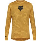 Fox Ranger Tru Dri LS Trikot Herren  Radtrikots braun Größe M Mountainbike  El