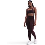 NIKE Damen Tight W NK DF ONE HR TIGHT USEAM WT, Größe L in Rot