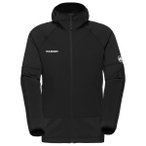 Mammut - Massone Midlayer Hooded Jacket - Fleecejacke Gr M schwarz