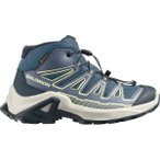 SALOMON Kinder Trekkingstiefel SHOES X ULTRA MID GTX J Grisai/Spellb/Bu, Größe