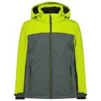 CMP - Boy's Jacket Snaps Hood Twill - Skijacke Gr 164 bunt