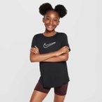 Nike Kinder Dri-Fit One Standard Funktionsshirt ( Schwarz XS Größe,)