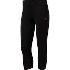 ADIDAS Damen Lauftights "Response" 3/4-Länge, Größe XS in Schwarz