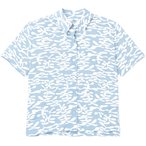 Mazine Printed Crinkle  Damen  Blusen weiss Größe L Lifestyle  Hautfreundlich