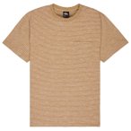 Quiksilver - Lopaz Striped S/S Pocket - T-Shirt Gr M beige