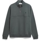 Armedangels Waarlo Fleece  Herren  Pullover grau Größe S Lifestyle  Hautfreund