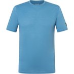Super.Natural Sierra140  Herren  Kurzarm Unterhemden blau Größe L   Hautfreund