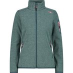 CMP Strick Fleece  Damen  Fleecejacke gruen Größe XXS Trekking  Atmungsaktiv