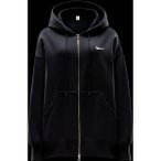 NIKE Damen Unterjacke Nike Sportswear Phoenix Fleece Wome, Größe L in Schwarz