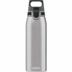Sigg Shield One Trinkflasche ( Silber 1,00 Größe,)