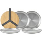 black+blum Stainless Steel Plate Set - Teller-Set uni