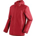 Maier Sports Abbenstein  Herren  Regenjacke rot Größe 4XL Camping  Wasserdicht