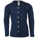 Engel - Kinder Cardigan - Wolljacke Gr 128 blau