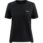 Salewa Puez AM Hyb  Damen  T-Shirts schwarz Größe M Trekking  Hautfreundlich