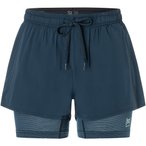 Super.Natural Double Layer  Damen  Laufhose blau Größe XS Trekking  Elastisch 