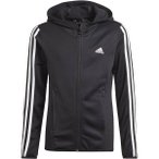 ADIDAS Kinder adidas Designed To Move 3-Stripes Kapuzenjacke, Größe 128 in Sch