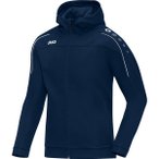 JAKO Damen Kapuzenjacke Classico, Größe 44 in Blau