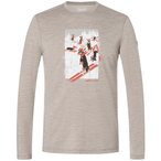 Super.Natural Dachshund Party  Herren  Longsleeves beige Größe S Trekking  Hau