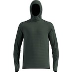 Odlo Essential Thermal Herren Hoodie ( Dunkelgrün XXL Größe,)