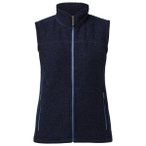 Ivanhoe of Sweden - Women's Beata Vest - Wollweste Gr 40 blau