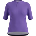 Odlo Essential 1/2 Zip Radtrikot Damen  Radtrikots lila Größe L Rennrad | Grav