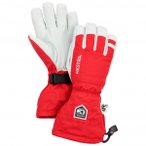 Hestra - Army Leather Heli Ski 5 Finger - Handschuhe Gr 6 rot
