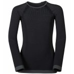 Odlo Kinder Performance Warm Bl Top Crew Neck L/S Kids ( Schwarz 116/128 Größe
