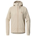 Haglöfs - Women's Rosson Softshell Hood - Softshelljacke Gr L beige