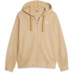 PUMA Damen Kapuzensweat HER Full-Zip Hoodie TR, Größe L in Braun