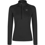 Montura Stretch Color 3 Zip  Damen  Longsleeves schwarz Größe S Trekking  Elas