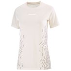 Salomon - Women's Sense Aero S/S Tee GFX - Laufshirt Gr L weiß