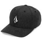 Volcom - Full Stone Heather Flexfit Hat - Cap Gr S/M schwarz