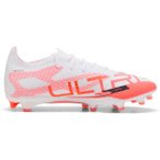 PUMA Herren Fussball-Rasenschuhe ULTRA 5 PRO FG/AG, Größe 47 in Weiß