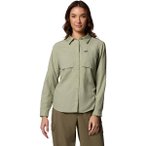 COLUMBIA Damen Hemd Skien Valley Long Sleeve Shirt, Größe XS in Grün