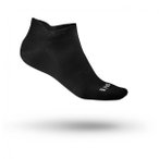 GripGrab - Classic No Show Sock - Radsocken 44-47 - L schwarz/weiß