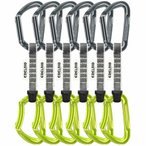 Edelrid Pure Set II Sixpack Express-Set, 10cm, slate-oasis, 6er Pack